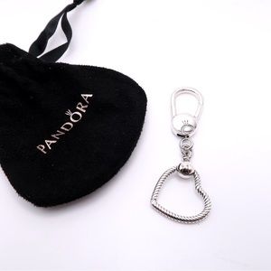 Pandora Heart Keychain charms add